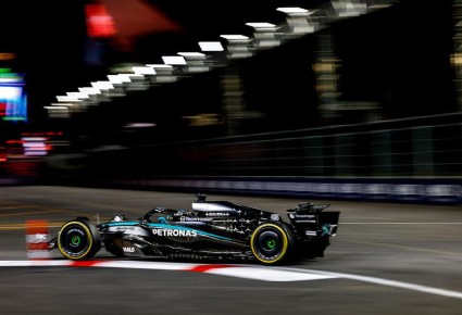 Джордж Рассел: о борьбе за подиум и сложности гонки в Лас-Вегасе