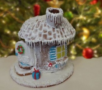 Круглый пряничный домик: как создать сладкий шедевр