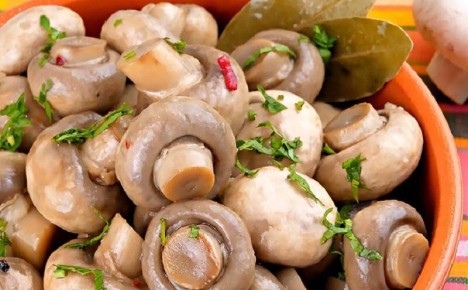 Лёгкий способ сделать маринованные шампиньоны за час