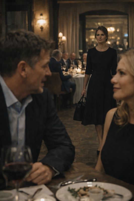 Когда прошлое возвращается в спокойной сцене ресторана