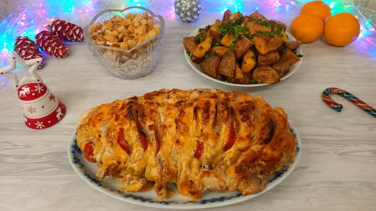 Делicious «Гармошка» и картофель во фритюре: идеальное праздничное угощение