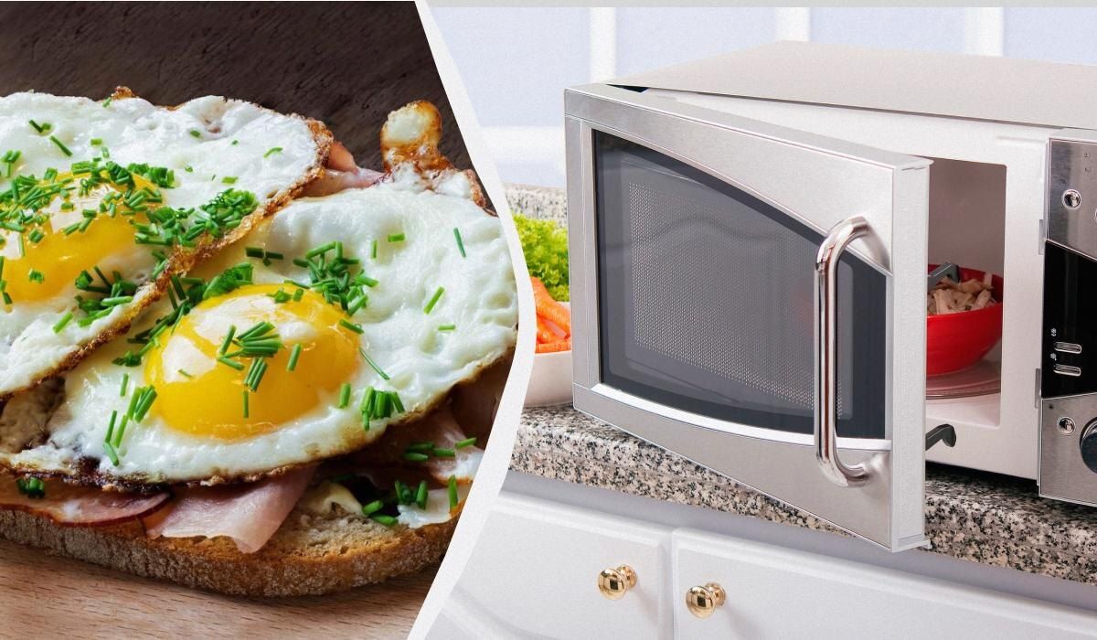 Яичница без хлопот: как легко приготовить завтрак в микроволновке