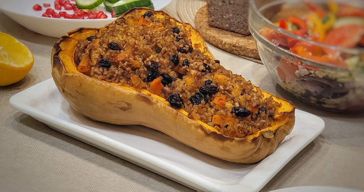 Удивительный плов в тыкве: веганский рецепт для праздничного стола