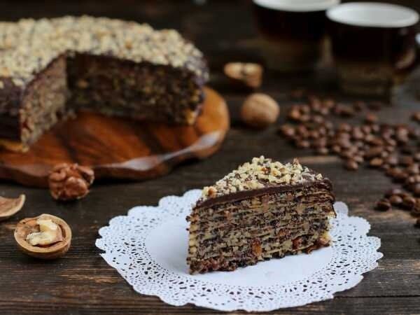 Вдохновение с кухни: орехово-маковый блинный торт