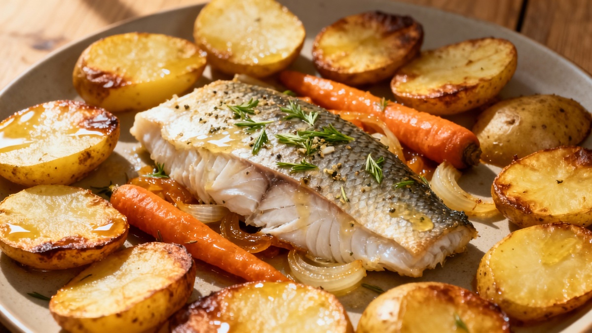 Бюджетный деликатес: запеченный минтай с картофелем как в ресторане