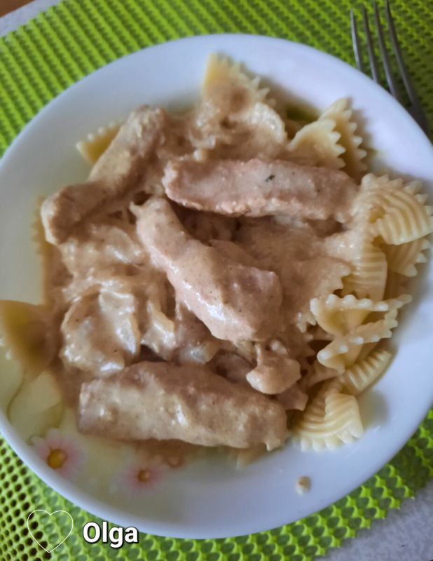 Уникальный бефстроганов из свинины