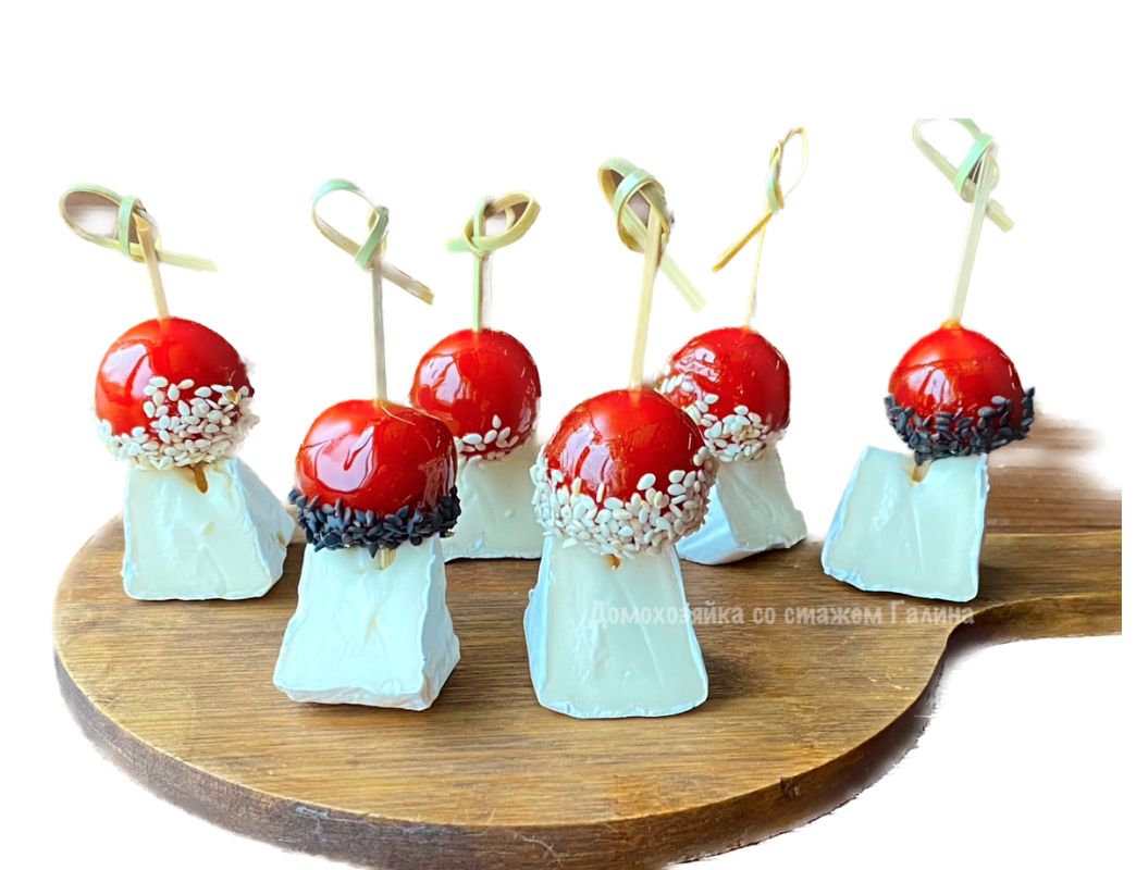 Помидоры черри: как создать эффектный декор для праздника