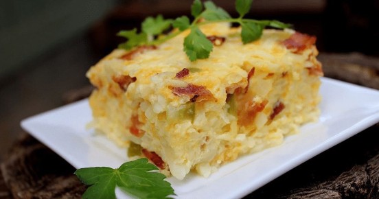 Запеканка из яиц с картофелем и беконом: идеальный завтрак на любой случай