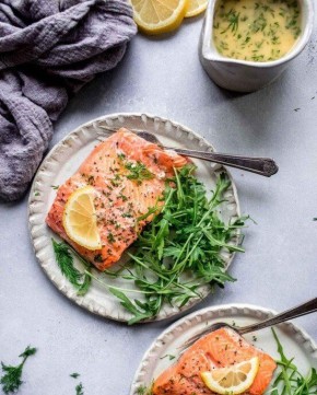 Нежная форель под лимонно-укропным соусом: простой рецепт