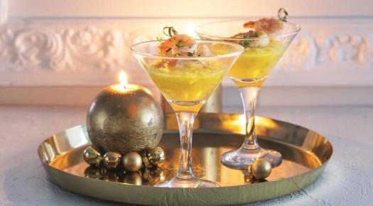 Креветки с манговым пюре: идеальная закуска для любого фуршета