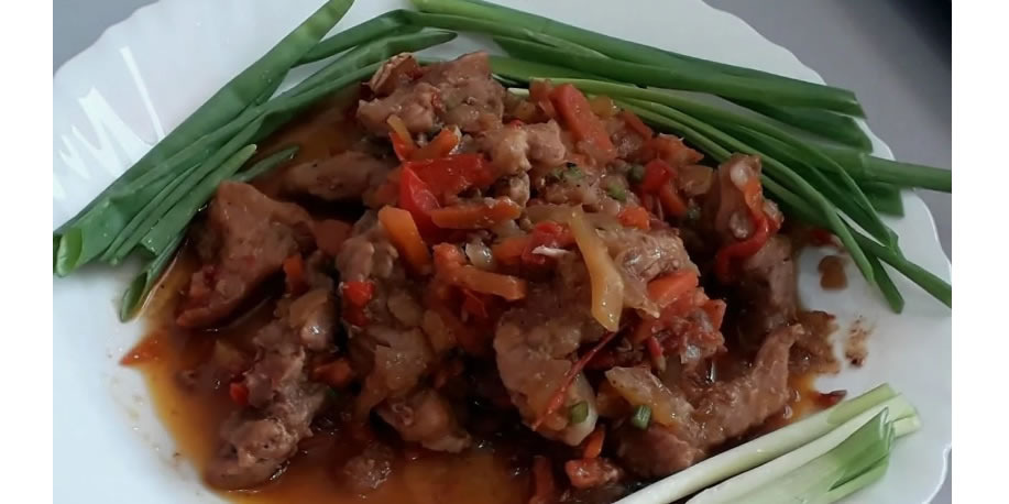 Мясное наслаждение с имбирём и чёрным перцем