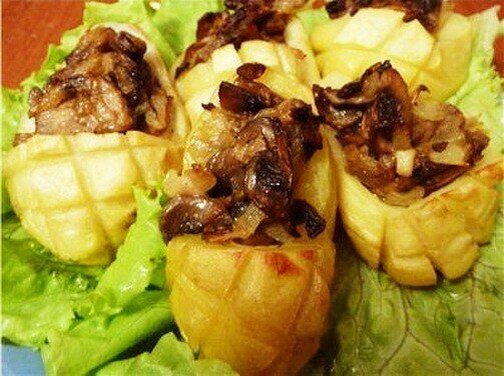 Картофельные лапти с лесными грибами: новый взгляд на классическое блюдо