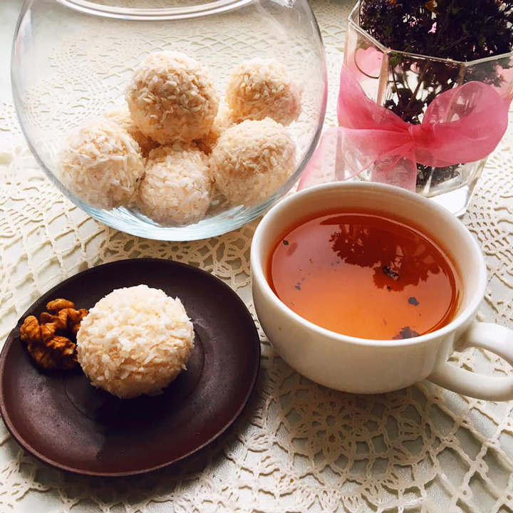 Кокосовые конфеты без лишних хлопот