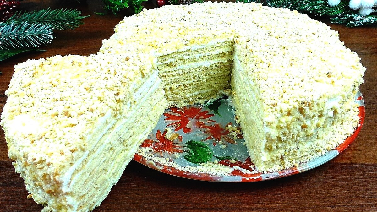 Медовый торт: вкусный акцент на новогоднем столе