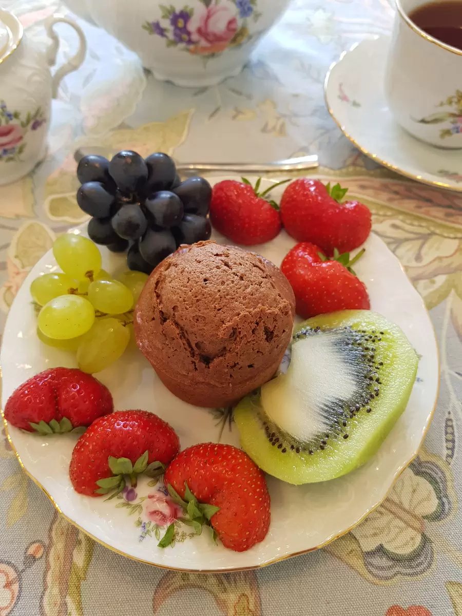 Шоколадные кексы к утреннему чаю