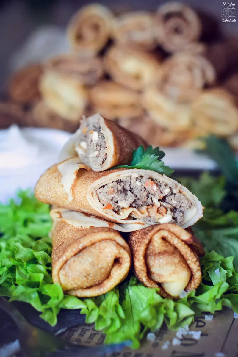 Тонкие блинчики с печенью и яйцом: удивительное сочетание вкусов