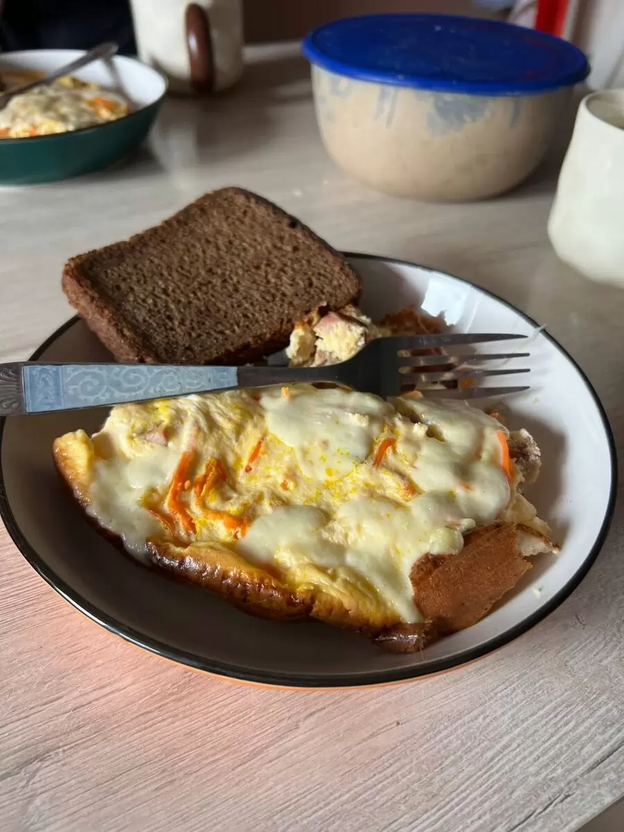 Праздник Вкуса: Омлет с Нежнейшей Начинкой