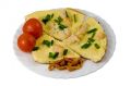 Нежный омлет с цветной капустой