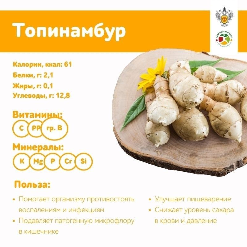 Топинамбур: секреты здоровья в каждом клубне