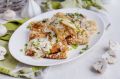Яичные блинчики с грибами и чеддером: идеальное сочетание вкусов